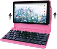 rca voyager pro+ [rct6876q22k00] 7 дюймов 2 гб озу 16 гб памяти в комплекте с клавиатурным чехлом планшет android 10 (go edition) (розовый) логотип