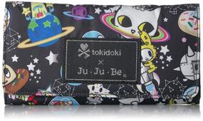 img 4 attached to 💰 JuJuBe Be Rich Space Place Tri-Fold Wallet with Snap Enclosure