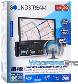 img 3 attached to 📺 Soundstream VRN-75HB 7" сенсорный экран 1-DIN DVD-приемник с GPS-навигацией и функцией Android PhoneLink