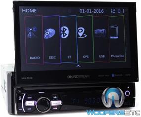 img 2 attached to 📺 Soundstream VRN-75HB 7" сенсорный экран 1-DIN DVD-приемник с GPS-навигацией и функцией Android PhoneLink