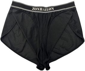 img 2 attached to ZONBAILON Pajama Sleep Shorts Running Men's Clothing for Sleep & Lounge