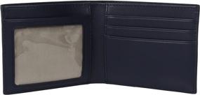 img 1 attached to Lacoste Men's Small Billfold Black: Stylish Accessory for Organizing Cards and Money