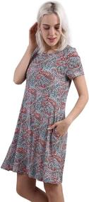img 3 attached to 👗 Stylish KORSIS Women's Summer Dresses with Convenient Pockets for Fashionable Women