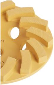 img 1 attached to DEWALT Diamond Cup Grinding Wheel, 4-Inch (DW4772T): Ultimate Precision and Long-Lasting Performance