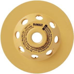 img 3 attached to DEWALT Diamond Cup Grinding Wheel, 4-Inch (DW4772T): Ultimate Precision and Long-Lasting Performance