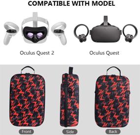 img 3 attached to MASiKEN Carrying Case For Oculus Quest 2 And 1 Headset Wearable Technology
