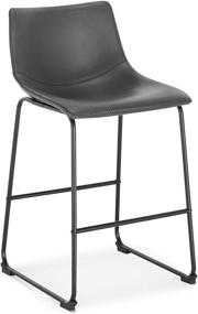 img 3 attached to Poly CS461 01 X3 Brinley Counter Stool