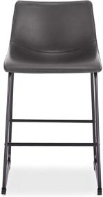 img 2 attached to Poly CS461 01 X3 Brinley Counter Stool