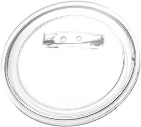 img 1 attached to Juvale Clear DIY Buttons for Crafts - 2.25 inch, 36 Pack - Ideal for All Occasions