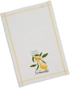 img 1 attached to Импорт 18-дюймовых 28-дюймовых кухонных полотенец Limoncello