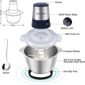 img 1 attached to Electric Processor Stainless Efficient Appliance