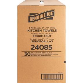 img 1 attached to 🧽 Genuine Joe GJO24085 Kitchen Towels: 85 Count, 30 Pack - High-Quality and Multipurpose Towels for Your Kitchen