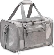 🐾 pro-pet airline approved dog cat carrier - small dogs, medium cats - travel friendly logo