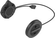 sena snowtalk 2: the ultimate bluetooth headset for snow helmets with wireless intercom - black, one size logo