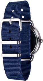 img 3 attached to Time Teaching Made Simple - EasyRead Analog Boys Watch in Navy #ERW-RB-24-NB
