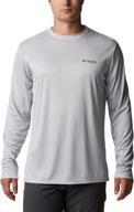 👕 stay protected with columbia men's terminal tackle pfg state triangle long sleeve logo