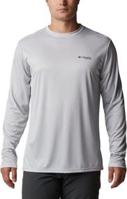 img 4 attached to 👕 Stay Protected with Columbia Men's Terminal Tackle PFG State Triangle Long Sleeve