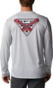 img 3 attached to 👕 Stay Protected with Columbia Men's Terminal Tackle PFG State Triangle Long Sleeve