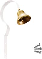 🔔 comsmart tinkle dog bell - pet doorbell for potty training and housebreaking - hanging brass bell logo