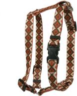 🐾 optimize your dog's comfort with the aztec sand roman-inspired h dog harness by yellow dog design logo