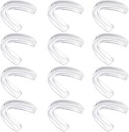 👄 bbto sports mouth guards - set of 20 mouth protection athletic mouthguards for kids and adults логотип