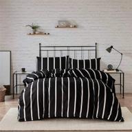 hskikwn striped comforter microfiber geometry logo