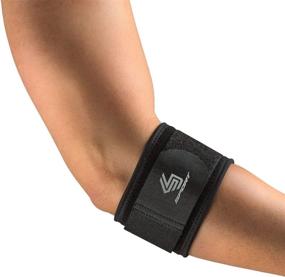 img 4 attached to Enhanced Shock Doctor PRIME Elbow Brace Strap: Optimal Support for Tennis Elbow and Tendonitis