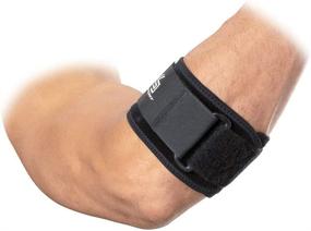 img 2 attached to Enhanced Shock Doctor PRIME Elbow Brace Strap: Optimal Support for Tennis Elbow and Tendonitis