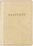 ✈️ efficiently organize your passport with eccolo world traveler passport storage logo