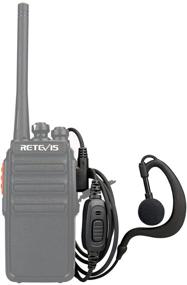 img 3 attached to 🎧 Retevis 2-Way Radio Earpiece with Mic, C-Type Earhook Headset for Baofeng UV-5R, BF-888S, Retevis H-777, RT22, Arcshell AR-5 - 2 Pack