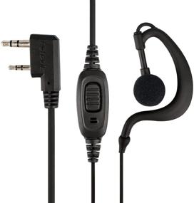 img 2 attached to 🎧 Retevis 2-Way Radio Earpiece with Mic, C-Type Earhook Headset for Baofeng UV-5R, BF-888S, Retevis H-777, RT22, Arcshell AR-5 - 2 Pack