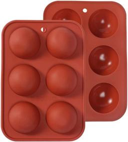 img 4 attached to Силиконовые шоколадные шарики для изготовления мусса