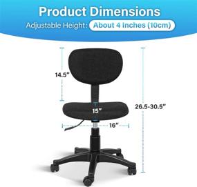 img 1 attached to YSSOA Office Chair Ergonomic Mesh