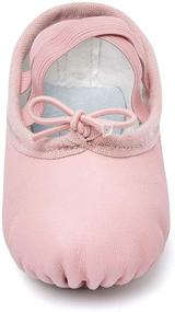 img 3 attached to 🩰 Top-Quality Stelle Girls Leather Ballet Shoes Slippers: Perfect for Kids and Toddlers