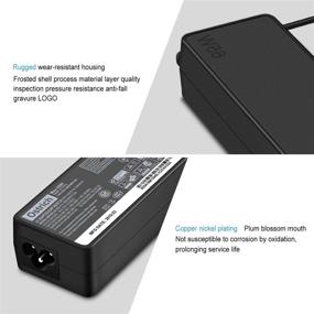 img 2 attached to 🔌 High-Quality USB-C Laptop Charger 65W 45W for Lenovo Adapter: Chromebook C330 S330 100e 300e 500e Yoga C930 C940 S730 720 730 910 920 13 IdeaPad 730s ThinkPad X1 Carbon T480 T480s T570 T580 GX20P92530 Power Supply