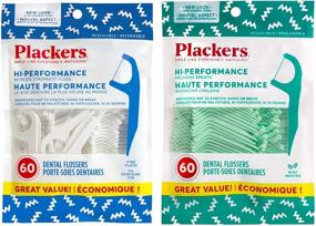 img 2 attached to Plackers Hi Performance Original & Mint Dental Flossers - Bundle of 120 Flossers