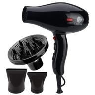 💨 osensia professional hair dryer with diffuser - 1875w ionic tourmaline ceramic blow dryer for silky, frizz-free style + 2 concentrator attachments logo