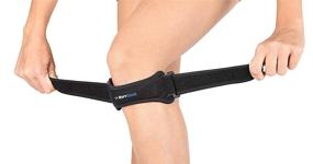 img 2 attached to 🏋️ RiptGear Patella Knee Strap - Ultimate Support for Jumper’s Knee & Runner’s Knee - Adjustable Universal Fit for Men and Women - Ideal for Volleyball, Baseball, and Basketball