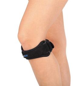 img 1 attached to 🏋️ RiptGear Patella Knee Strap - Ultimate Support for Jumper’s Knee & Runner’s Knee - Adjustable Universal Fit for Men and Women - Ideal for Volleyball, Baseball, and Basketball