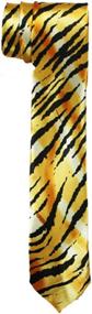 img 1 attached to 🐆 Leopard Men's Accessories: Outer Rebel Fashion Ties