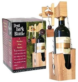 img 3 attached to Challenging and Fun Don't Break the Bottle Original Puzzle: Perfect Gift for Adults