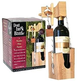 img 1 attached to Challenging and Fun Don't Break the Bottle Original Puzzle: Perfect Gift for Adults