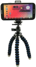 img 4 attached to 📷 Arkon Mini Tripod – Universal Phone Mount Holder for iPhone X, 8, 7, 6S Plus, 8, 7, 6S – Retail Black