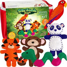 img 4 attached to 🐾 Four Seasons Crafting: Explore Animal Arts & Crafts through Sewing Adventures