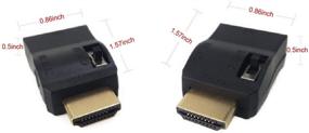 img 3 attached to Набор HDMI IR-увеличителей с диапазоном до 70 футов - ИК-увеличитель для аудио/видео устройств, включает в себя ИК-приемник, ИК-излучатель и HDMI-адаптер.