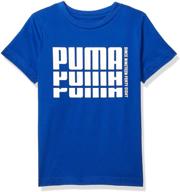 👕 shop the trendiest puma boys t shirt in charcoal heather for boys' clothing and clothing sets logo