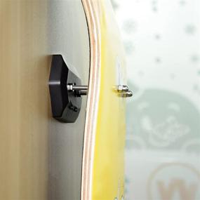 img 1 attached to 🛹 Hikeen Skateboard Deck Mount: Optimal Skateboard Display and Storage with Floating Effect