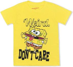 img 2 attached to 👕 Набор футболок с короткими рукавами Nickelodeon Spongebob Squarepants из трех штук для мальчиков