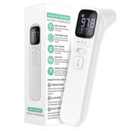 🌡️ easyeast touchless infrared thermometer: smart forehead & in-ear thermometer for adults, babies, and kids - fast reading, immediate fever detection, smart digital screen (no battery included) logo