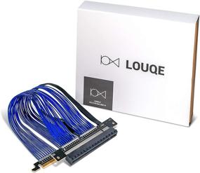 img 2 attached to Революционизируйте свою настройку ПК с кабелем LOUQE Cobalt RC260 Twinax Gen4+ PCI-e 4.0